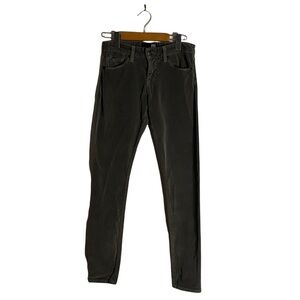 David Kahn Women's Nikki Ankle Power Stretch Suede Jeans